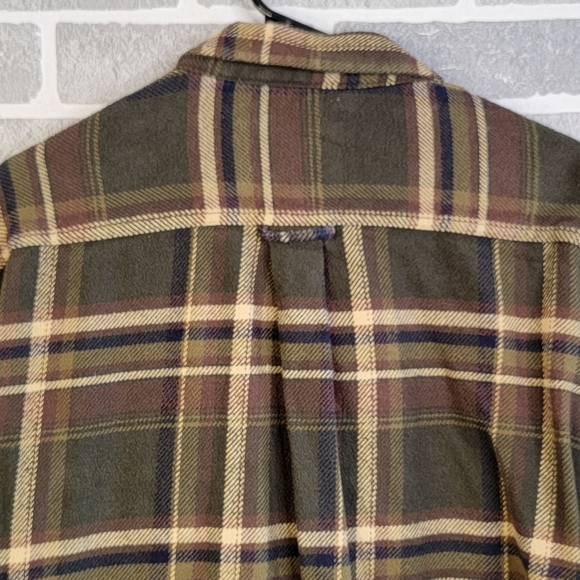 Orvis Vintage Heavy Fishing Outdoor 100% Cotton Flannel Men's See Measurements - Picture 10 of 12